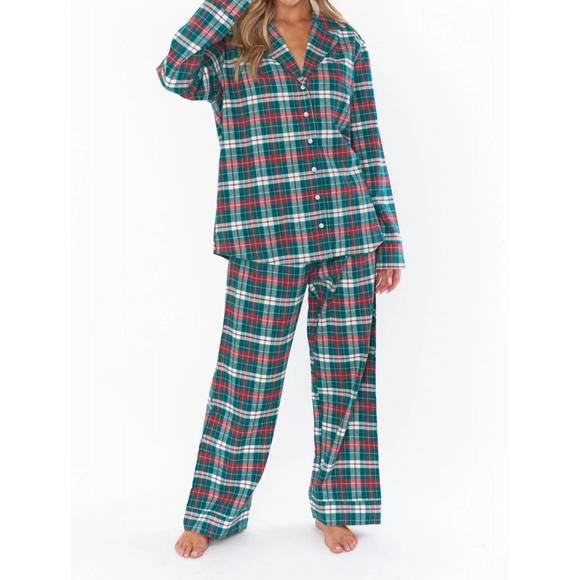 SHOW ME YOUR MUMU Other - NEW SHOW ME YOUR MUMU classic pajama set in holiday plaid